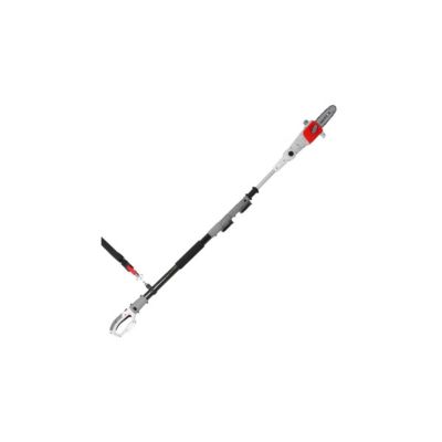 Elagueur sur perche 20V Télescopique jusqu'à 4m - Elagueuse Guide Oregon 20cm- Inclus Batterie lithium 2.0Ah+ Chargeur IKRA