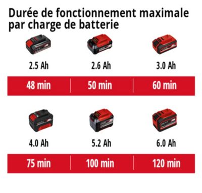 Elagueuse sur perche sur batterie 18V Einhell GE-LC 18 Li T-Solo (vendue sans batterie ni chargeur)