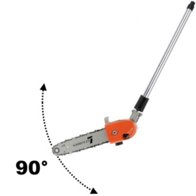 Elagueuse thermique sur perche avec tête orientable, 52 cm3, 3 CV, longueur 4.15 mètres GT Garden