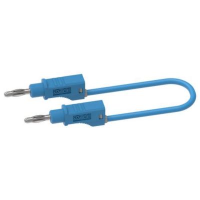 Electro PJP 2112-CD1-50BL - Cordon de mesure 4 mm 50 cm bleu