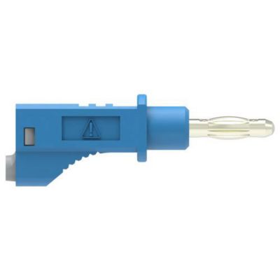 Electro PJP 2112-CD1-50BL - Cordon de mesure 4 mm 50 cm bleu