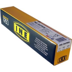 Electrodes de soudure Acier 2 x 350mm 375 Baguettes enrobées 5Kg Soudure toutes positions INE
