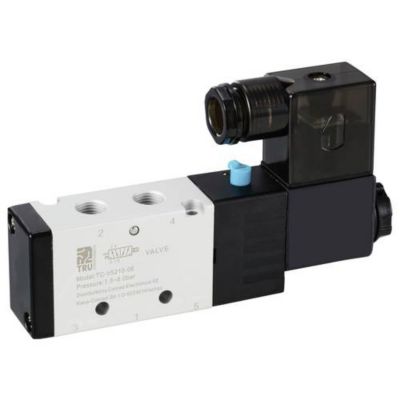 Electrovanne pneumatique 2 positions / 5 voies TC-V5210-08 G1/4 ...