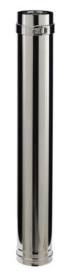 Elément droit PGI ø100/150 mm, 1 m Poujoulat