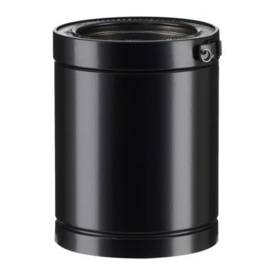 Elément droit Therminox ø150 mm noir, 250 mm Poujoulat