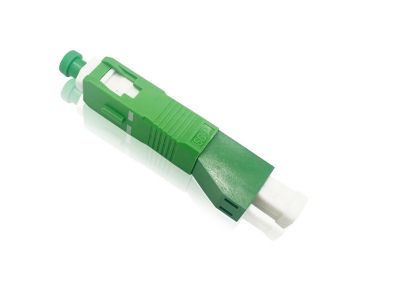 Adaptateur Fibre Optique LC/APC Monomode Simplex - Lot De 10 - Faible Perte, Idéal FTTH/FTTB