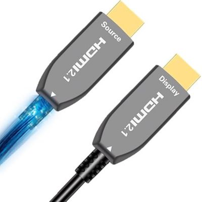 Elfcam® - 10m 8K HDMI 2.1 naar Multimode Optische Vezel OM3