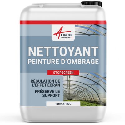 Elimination totale des peintures d'ombrage solution innovante - STOPSCREEN Liquide Transparent - 20 L - ARCANE INDUSTRIES