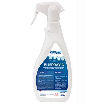 Elispray A Désinfectant Virucide Surfaces et Mains 750 ml