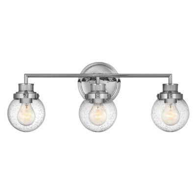 Elstead Hinkley Poppy Applique Salle de Bain Chrome Poli, IP44