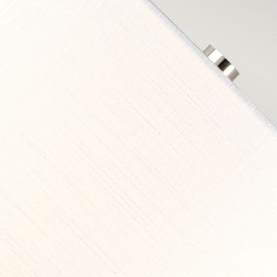 Elstead Orb Lampe de table avec abat-jour rond nickel poli