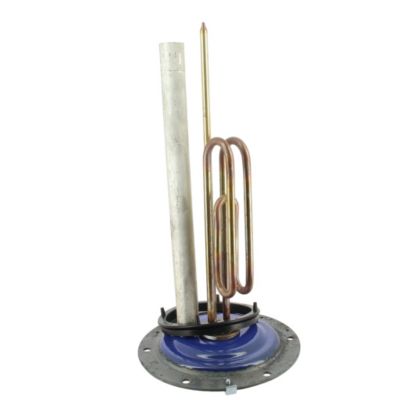 Embase resistance 6 trous + joint, 2200w, 060187 - chauffe-eau