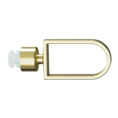 Embout arche pour barre à rideau Easy-Fit Elasa métal doré Ø19mm GoodHome