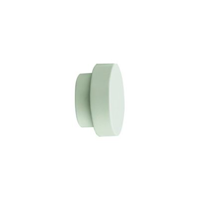 Embout bouchon pour barre à rideau GoodHome 19 mm Anafi blanc