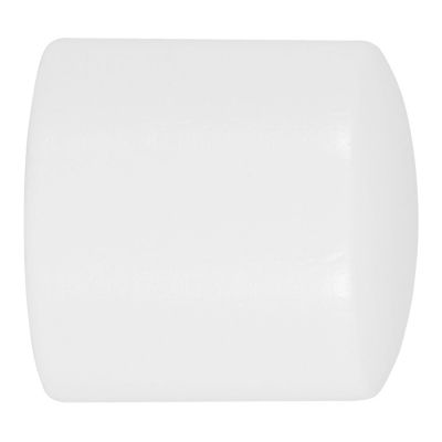 Embout bouchon pour barre à rideau Volos bois de hêtre blanc Ø28mm GoodHome