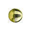 Embout boule pour barre à rideau GoodHome semi-décapée 19 mm Elasa or