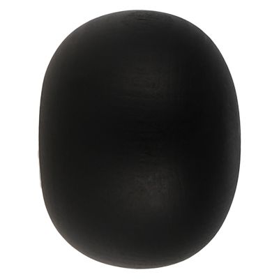 Embout boule pour barre à rideau Lamia bois de hêtre noir Ø28mm GoodHome