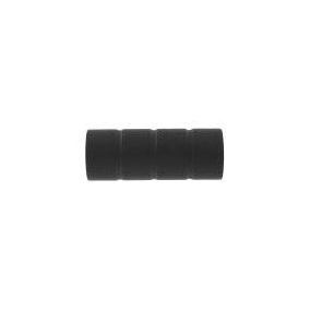 Embout cylindre Colours Quadra noir mat Ø28 mm