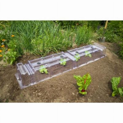 Embout de fermeture tunnel souple H22cm - Lot de 2 - Outside Living