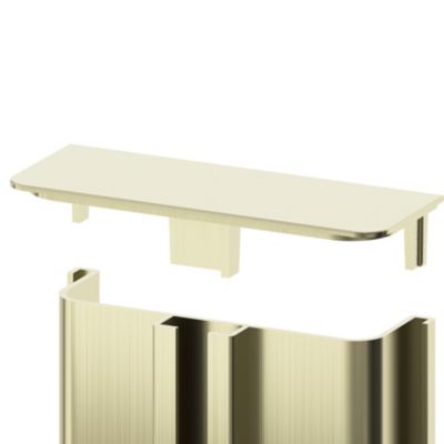 Embout De Rail Dressing – Laiton Plaqué, 19mm, Lot De 200, One Stop DIY