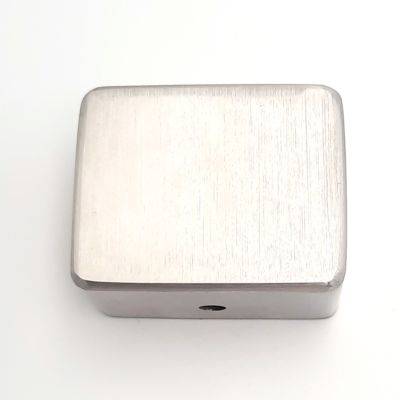 Embout de rampe d'escalier carré FORTIA acier inoxydable
