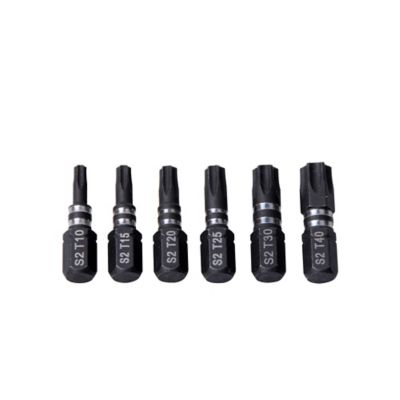 Embout de vissage Torx inviolable Erbauer - 6 pièces