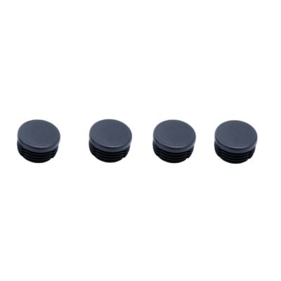 Embout en plastique Diall 22/23 mm x 4, noir