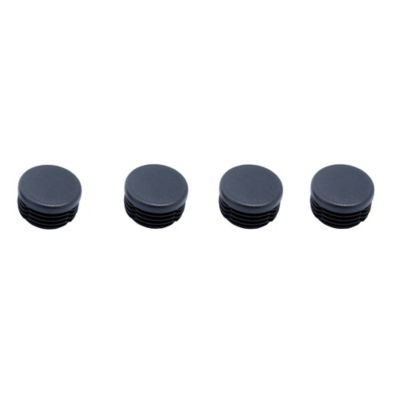 Embout en plastique Diall 25/26 mm x 4, noir