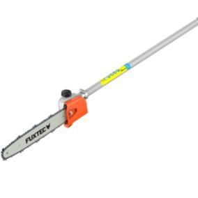 Embout élagueuse - FUXTEC - 9 cannelures avec guide chaîne et chaîne pour débroussailleuses et outils multifonctions