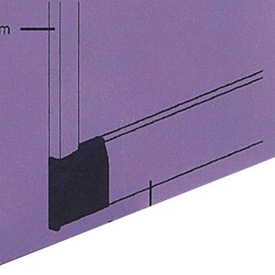 Embout sabot droit pour plinthe CELIANE Déco titane 82 x 12,5 mm Legrand