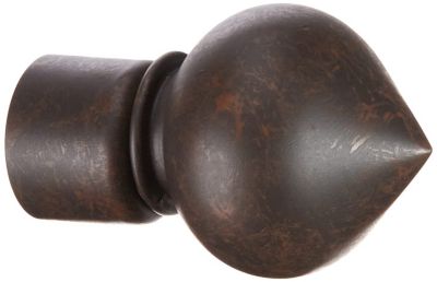 222-Embout Anglais Laiton verni pour tringle 28mm - Materiel de