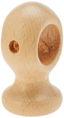 Embout Tringle Rideau Bois