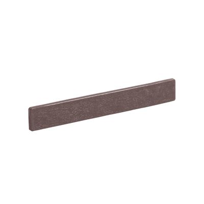 Embouts de finition lame de terrasse Neva chocolat (x 10)