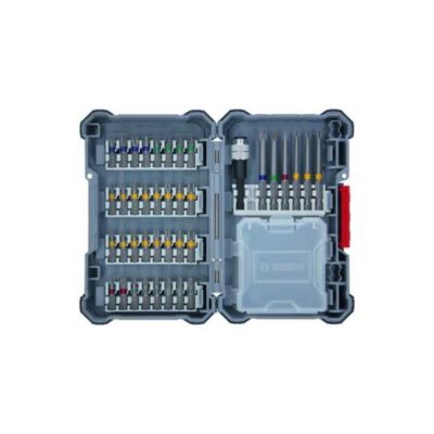 Embouts de tournevis Bosch Professional 2607017464 - 40 pieces S2 ExtraHard coffret modulaire