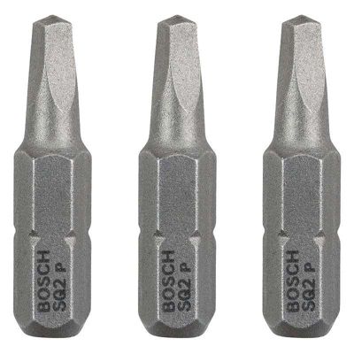 Embouts De Vissage Bosch 2608521109 Extra-dure Carré Conique R2 3 Pièces