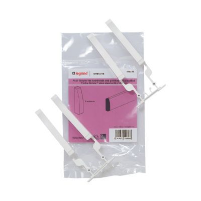 Raccord Angle Sortant Legrand Céliane Décó 82x12,5 Mm Titane