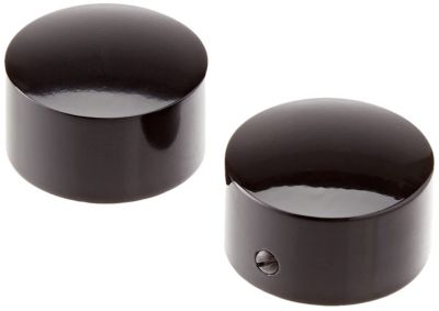 EMBOUTS TRINGLE RIDEAUX CYLINDRIQUES NOIRS ATELIERS 28