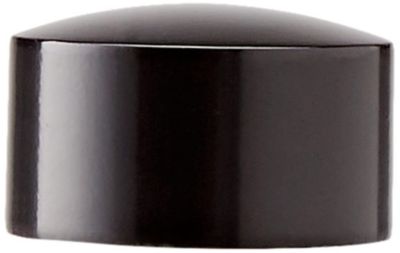 EMBOUTS TRINGLE RIDEAUX CYLINDRIQUES NOIRS ATELIERS 28