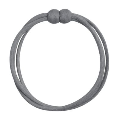 Embrasse Rideau Aimantée En Corde Coton - Style Naturel écru, Lin Ou Gris, Longueur 50 Cm, Sans Perçage