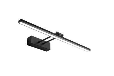 EMKE Lampe miroir LED pour salle de bain, 40 x 20 cm, rotation, éclairage armoire de salle de bain, 4200K, noir