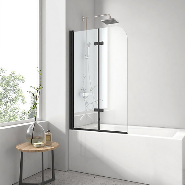 Paroi de douche fixe + Porte coulissante BELLA 140 cm Paroi latérale Paroi de douche fixe + Porte coulissante BELLA 140 cm Paroi latérale