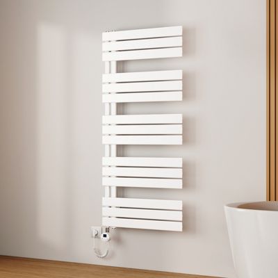 Lot De 4 Cache-Tuyaux Radiateur 15 Mm - 300 Mm Blanc - Protection Élégante Et Facile à Installer