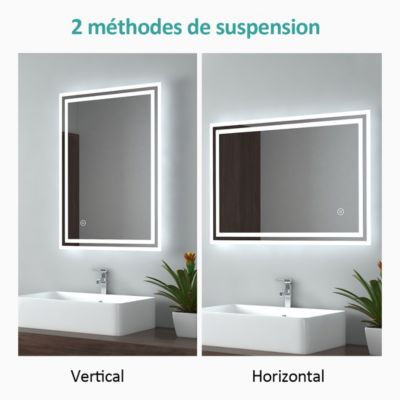EMKE Receveur de douche receveur de douche plat antidérapant SMC receveur de douche à découper, 120x90cm, Blanc