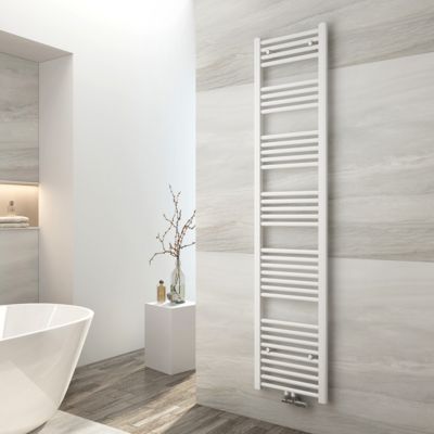 EMKE Sèche-serviettes Électrique 76 x 40 cm - Commande Intelligente avec Programmateur Hebdomadaire par APP - 400W - Anthracite Mat | Leroy Merlin