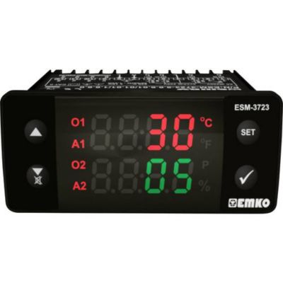 Emko ESM-3723.5.2.5.0.1/01.01/1.0.0.0 régulateur température et humidité PID 2 points