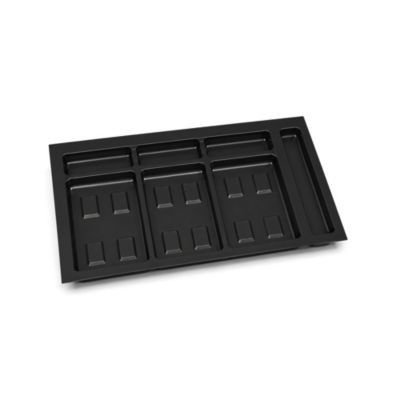 Emuca Base pour tiroirs de cuisine Recycle, 3 compartiments, module ...