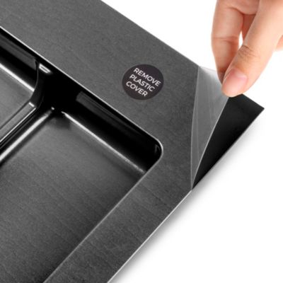 Emuca Base pour tiroirs de cuisine Recycle, 3 compartiments, module ...