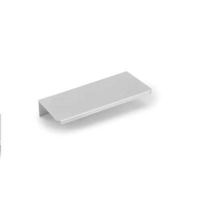 Emuca Poignée pour meuble, entraxe 32 mm, Aluminium, Anodisé mat-