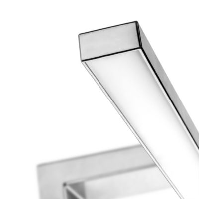 Emuca Spot LED pour miroir de salle de bain Virgo (AC 230V 50Hz), 6 W, Chromé, Plastique