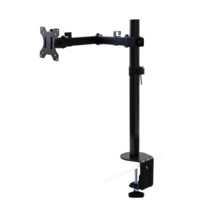 Emuca Support ecran inclinable et rotatif 360 acier noir
